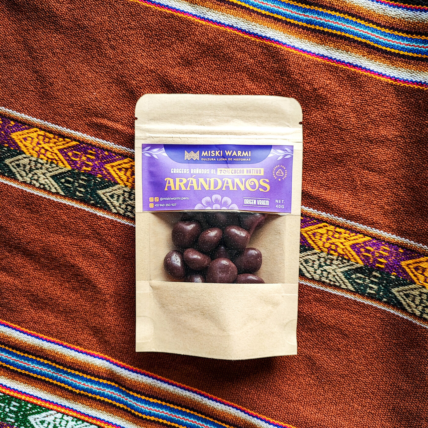 Grageas 60% — Arándanos